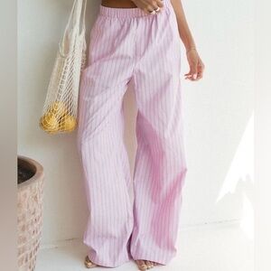 Solai the label Trip Around the Sun Cotton Poplin Pants XS